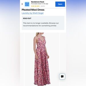 Pleated Maxi Dress | Laundry Shelli Segal